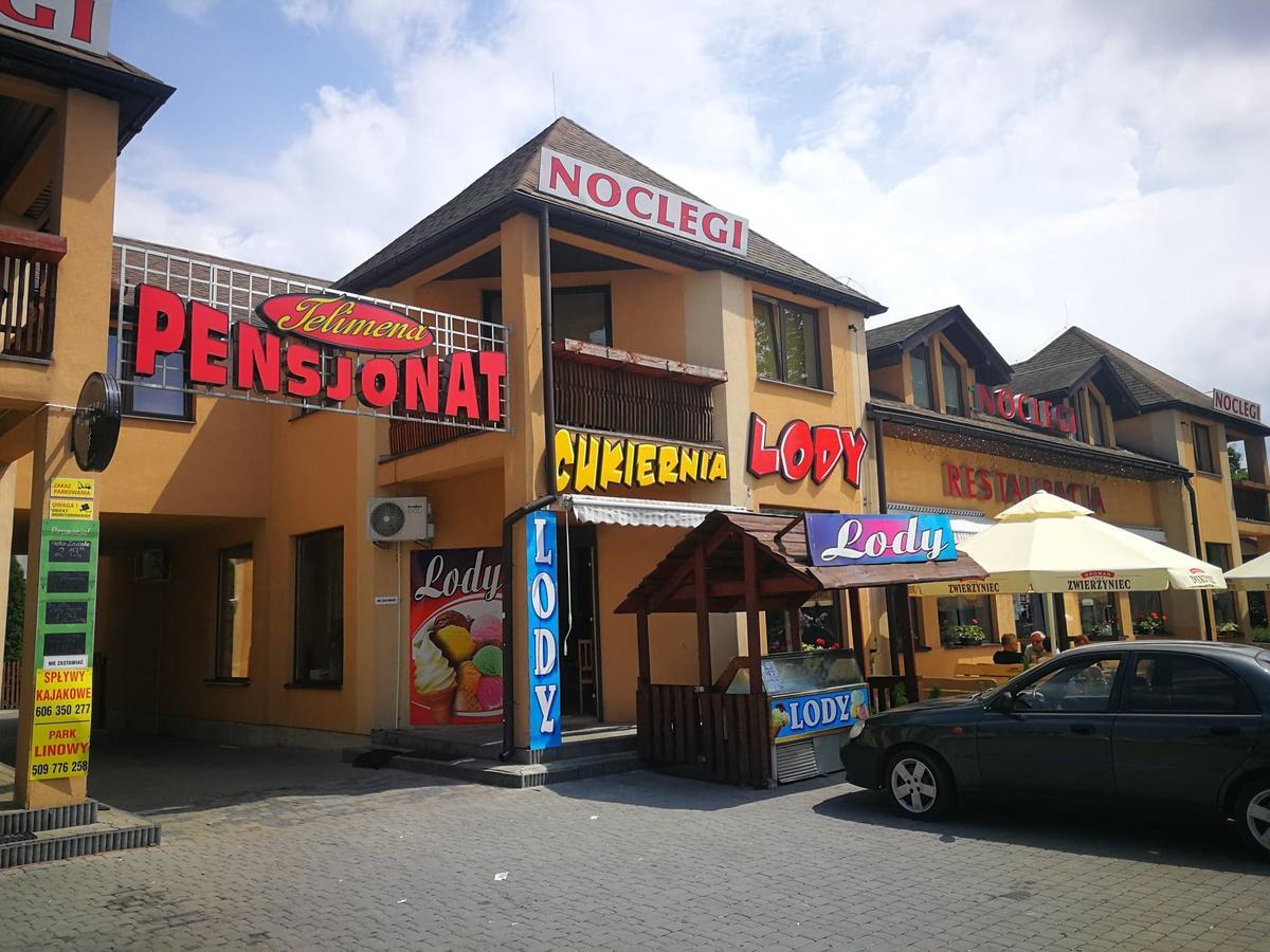 Pensjonat Telimena Hotell Zwierzyniec Exteriör bild